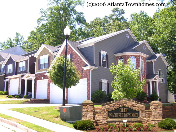 Olde Peachtree Townhomes in Lawrenceville, GA