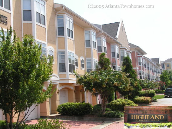 Highland City View Atlantatownhomescom