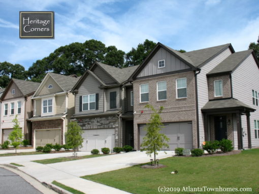 Heritage Corners Townhomes in Lawrenceville Georgia