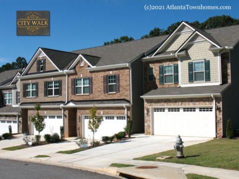 City Walk Townhomes in Buford, GA