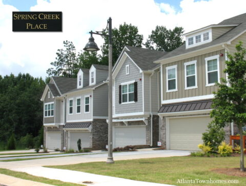 Spring Creek Place Townhomes In Woodstock, Ga